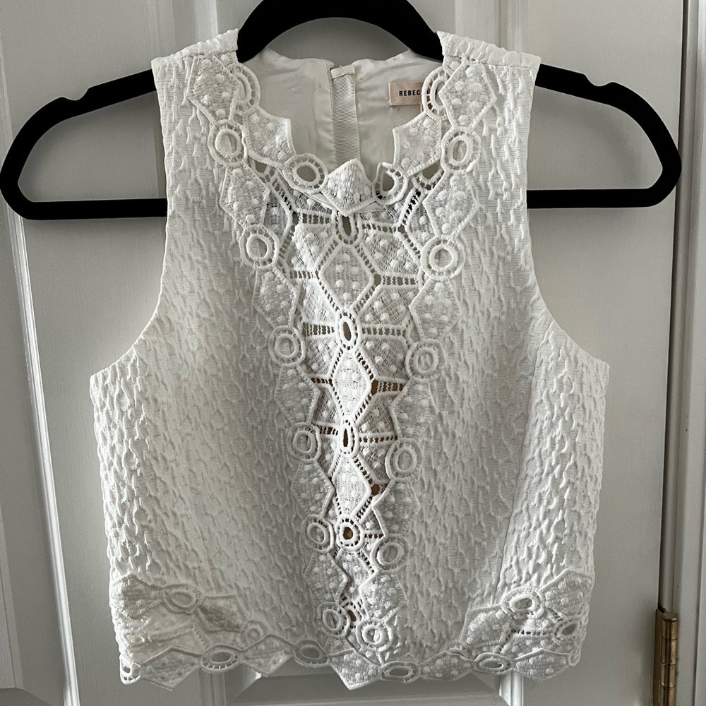 Rebecca Taylor 2-piece Cropped Top and Matching Skirt